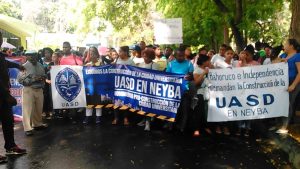 NEIBA: Entidades marchan en demanda construcción Ciudad Universitaria NEIBA: Entidades marchan en demanda construcción Ciudad Universitaria