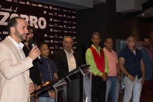 Realizan premiere de Buscando al Zorro en Santo Domingo