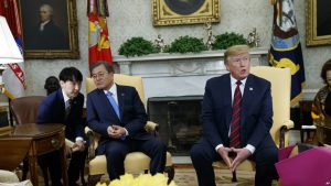 EEUU: Trump y Moon destacan mantener diálogo con Corea del Norte EEUU: Trump y Moon destacan mantener diálogo con Corea del Norte