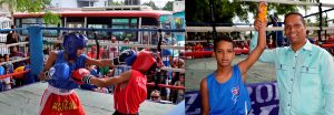 Club Rubén Espino mantiene dominio Boxeo Novatos de Santiago