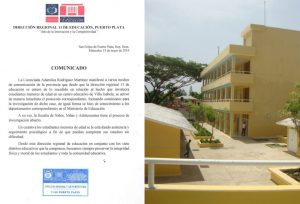 PUERTO PLATA: Investigan estudiantes por acto sexual en escuela PUERTO PLATA: Investigan estudiantes por acto sexual en escuela