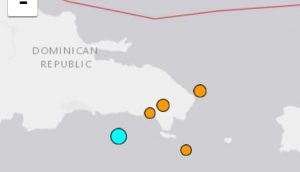 Temblor de tierra sacude distintas zonas del Este de la RD