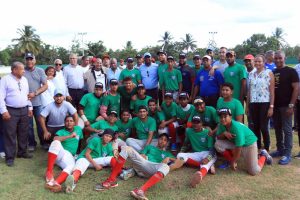 Santiago campeón del Torneo Nacional de Béisbol Escolar Santiago campeón del Torneo Nacional de Béisbol Escolar
