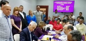 Profesionales, empresarios y otros se inscriben como precandidatos del PLD