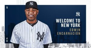 Los Yankees adquieren a Edwin Encarnación Los Yankees adquieren a Edwin Encarnación
