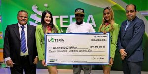 Empleado Punta Catalina gana premio de la Lotería Nacional Empleado Punta Catalina gana premio de la Lotería Nacional