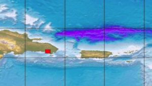 Registran temblor 4.5 la madrugada de este domingo a 42 km de La Romana Registran temblor 4.5 la madrugada de este domingo a 42 km de La Romana