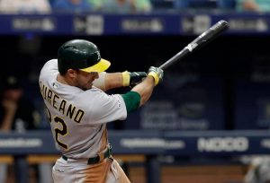 Ramón Laureano da un grand slam