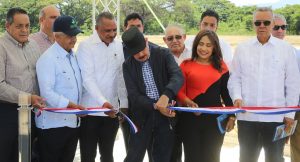 Danilo entrega 11 obras de riego en Alto Yaque del Norte en Valverde y Santiago