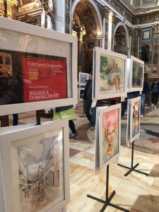 Artistas dominicanos exponen en “Fabriano in Acquarello”