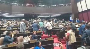 PRM interrumpe sesión diputados al detectar militar J-2 grabando a Faride