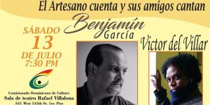 Presentarán ‘Cantares del Artesano’ en el Comisionado de Cultura Presentarán ‘Cantares del Artesano’ en el Comisionado de Cultura