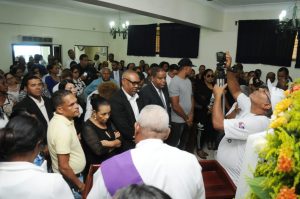 NAGUA: Sepultan al dirigente deportivo Félix Reynoso Consuegra