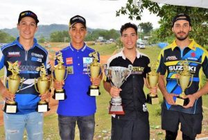 Darnell Lantigua y Manny Mora se llevan honores motocross de Jarabacoa