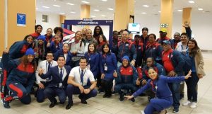 Llega a Perú primer grupo atletas RD para Panamericanos