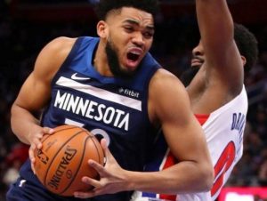 Karl-Anthony Towns se erige como un auténtico líder de Minnesota
