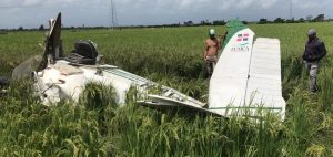 SFM: Muere piloto de avioneta que se estrelló en la comunidad Los Rieles