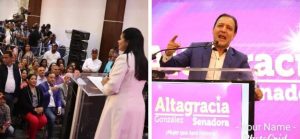 Proclaman Altagracia González precandidata a senadora Santiago