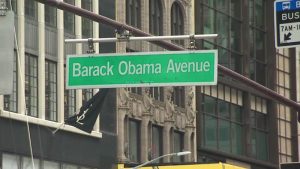 300,000 firmas para llamar Avenida Obama a calle de la Torre Trump