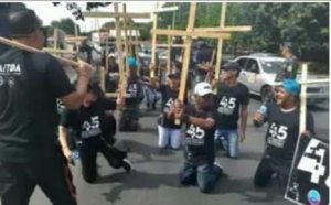 Entidades piquetean la Gobernación y sede de CORAASAN