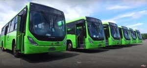 Danilo Medina entrega a OMSA 130 autobuses nuevos de un total de 200