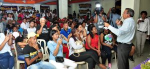 Radhamés Segura promete empleos dignos para la juventud dominicana