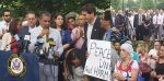 Vigilia en el Alto Manhattan por masacres Texas y Ohio