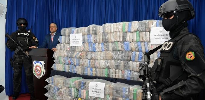 PUNTA CAUCEDO: Ocupan 471 paquetes cocaína que iban a Holanda imagen