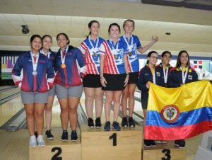 Colombia y EEUU ganan oro en Panamericano de Boliche