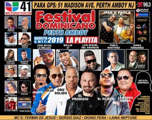 Festival Dominicano de Perth Amboy con 25 artistas Festival Dominicano de Perth Amboy con 25 artistas