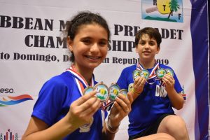 Muñoz y Vila se destacan en el Campeonato del Caribe Tenis de Mesa