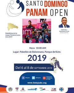 Fedojudo anuncia Panamerican Open clasificatorio Tokio 2020