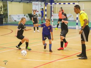 Unos 800 atletas participan en Grand Prix de Futsal Escolar