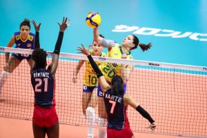 Brasil dispone de Dominicana en Copa Mundial de Voleibol