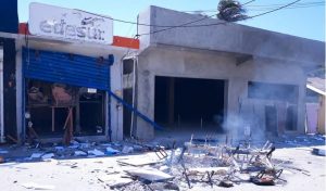Apresan sospechosos de incendiar oficina de EDESUR en Enriquillo