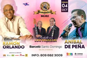 Fiesta concierto “Romántico & Bailable” para el 4 de octubre