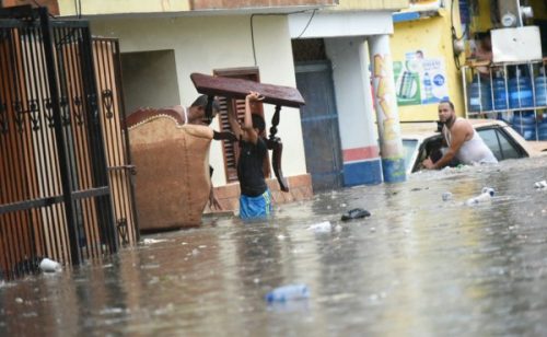 Lluvias de este jueves inundaron 4,815 viviendas en sureste y suroeste de RD