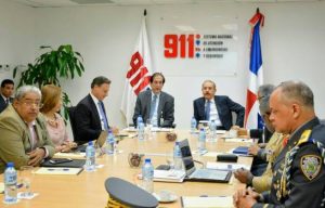 Presidente Medina y funcionarios conocen «avances y desafíos» del 911