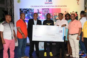 Fedojudo entrega incentivo a judocas medallistas Panamericanos de Lima