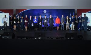 Cancillería presenta cantos e himnos para promover merengue