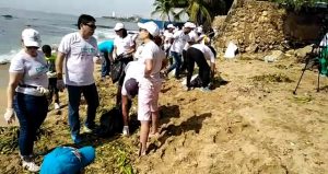 Organismos públicos y voluntarios RD limpiaron 86 playas y 107 riberas