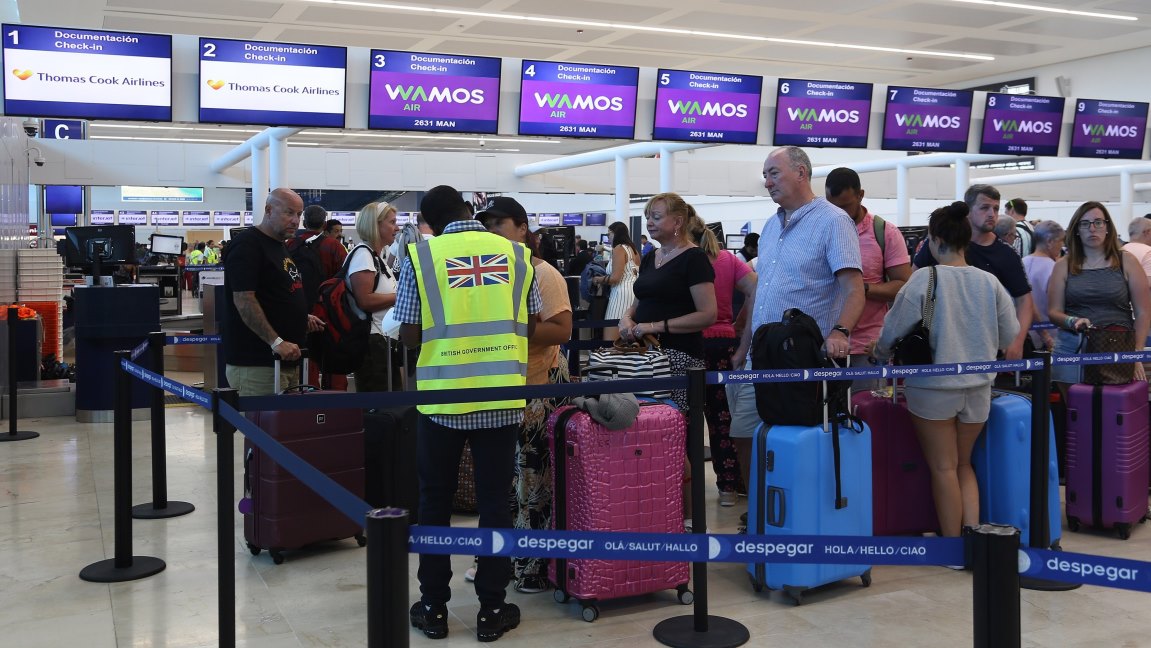 Miles de viajeros varados en AL y el Caribe deja caída de Thomas Cook imagen