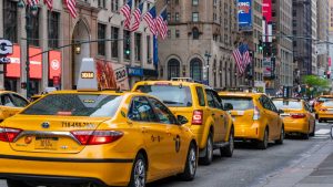 Los emblemáticos taxis amarillos de NY al borde de la bancarrota
