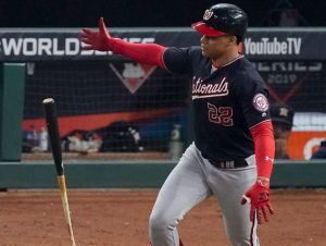 Juan Soto conecta jonrón y da triunfo a Nacionales en Serie Mundial