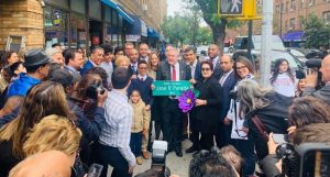 Bautizan esquina con nombre fallecido senador dominicano