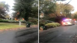 NUEVA JERSEY: Avioneta se estrella e incendia dos casas en Middlesex