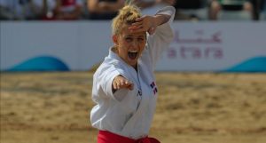 Maria Dimitrova gana bronce en Mundial Karate de Playa