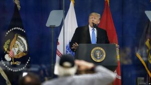 Donald Trump rinde tributo al Día de los Veteranos en Nueva York