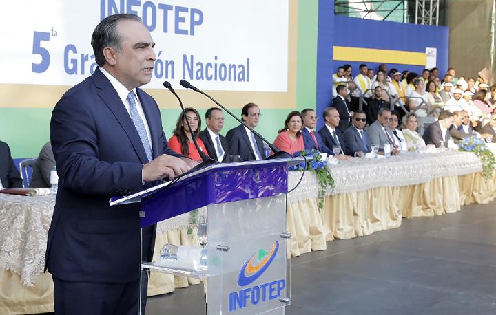 Marranzini cita desafíos de la formación técnica en República Dominicana imagen
