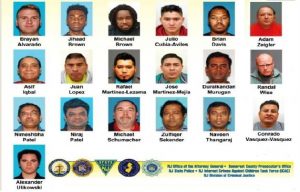 Arrestan 19 por abuso sexual de menores buscado en redes